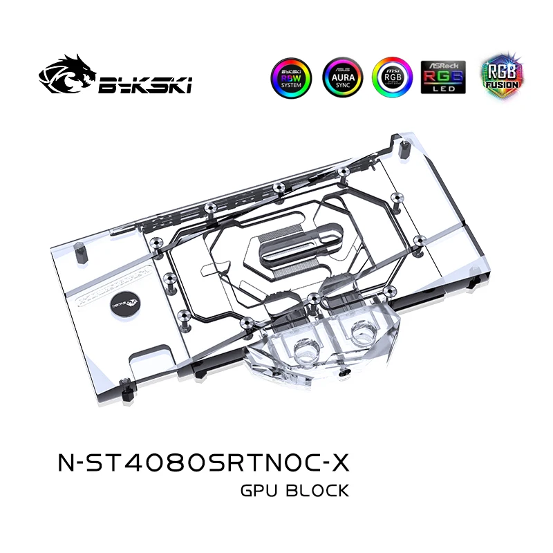 Bykski N-ST4080SRTNOC-X GPU Bl - đánh giá và giá Rtx 4080 Water Cooling Block