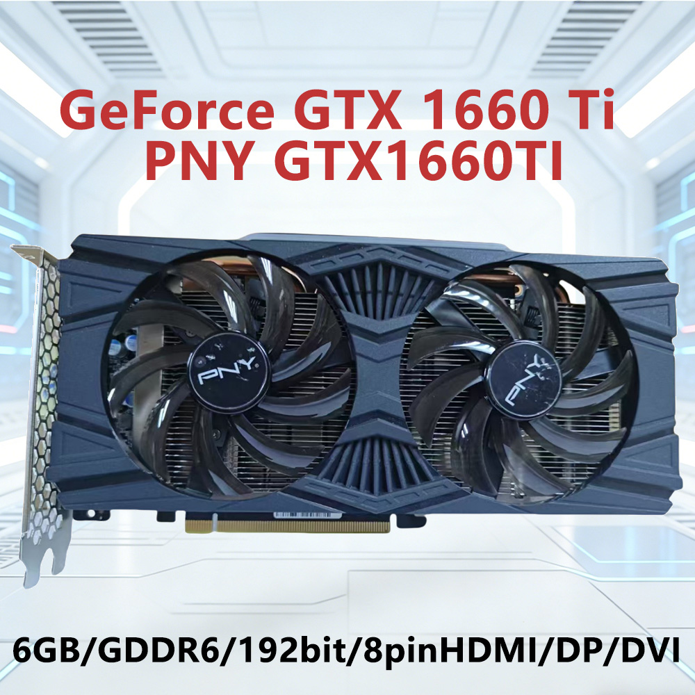 PNY GeForce GTX 1660 Ti 6GB GD - đánh giá và giá Rtx 3090 24Gb Gddr6X