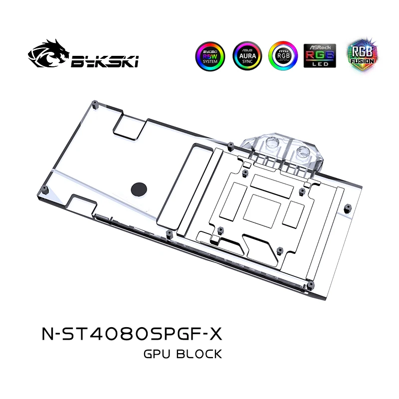 Bykski GPU Block for Zotac GeF - đánh giá và giá Rtx 4080 Water Cooling Block