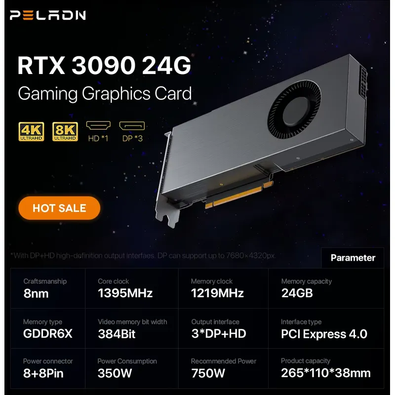 Hot Sale Deep Learning GPU Gef - đánh giá và giá Rtx 3080 Ti 12Gb