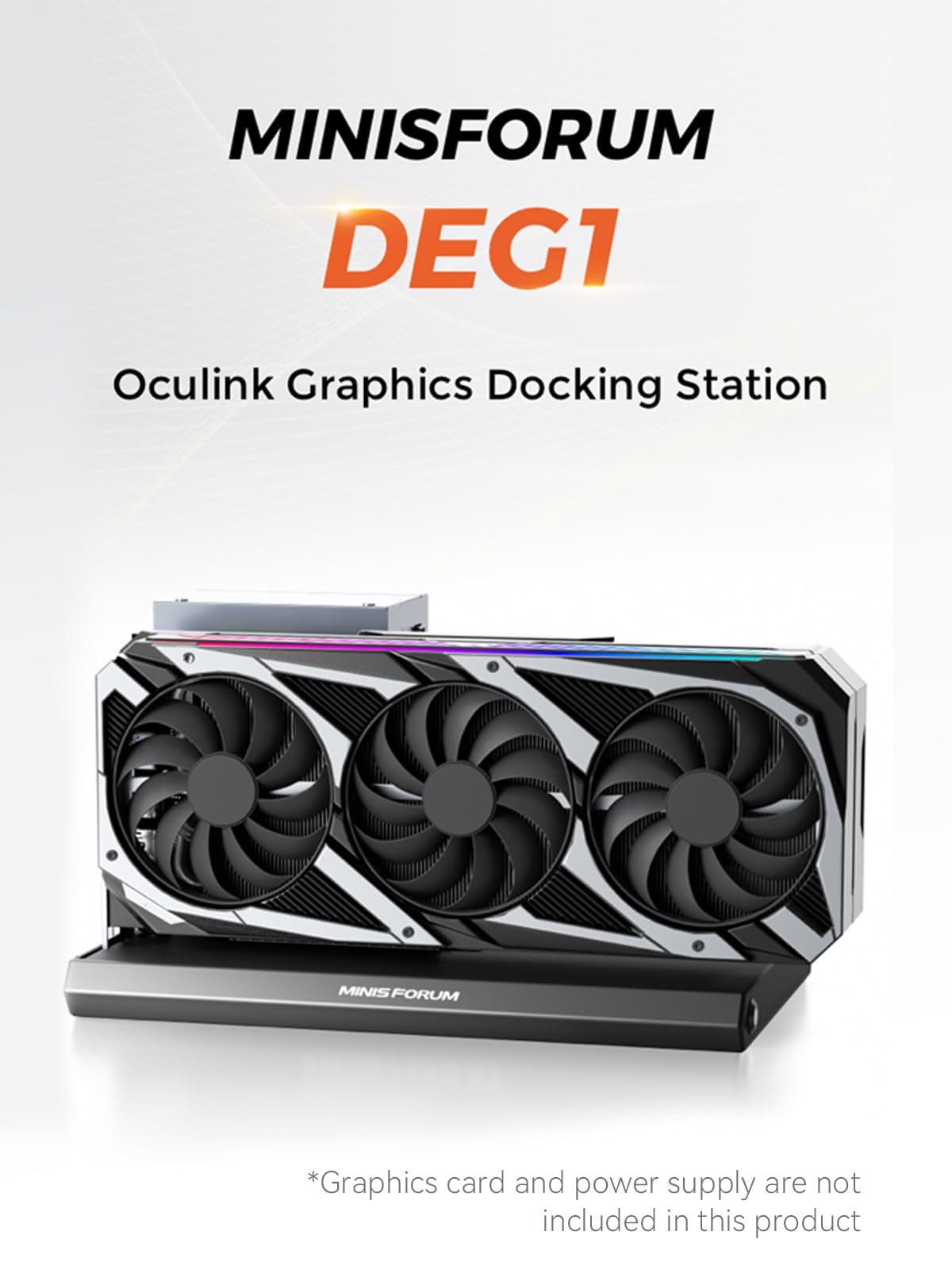 MINISFORUM DEG1 External GPU D - đánh giá và giá Oculink Gpu Dock Station