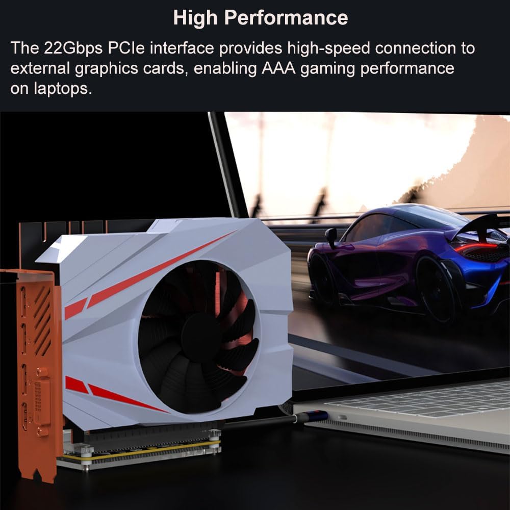 RGEEK 22Gbps eGPU Dock PCIE3.0 - đánh giá và giá Gpu External Dock Egpu Thunderbolt 4