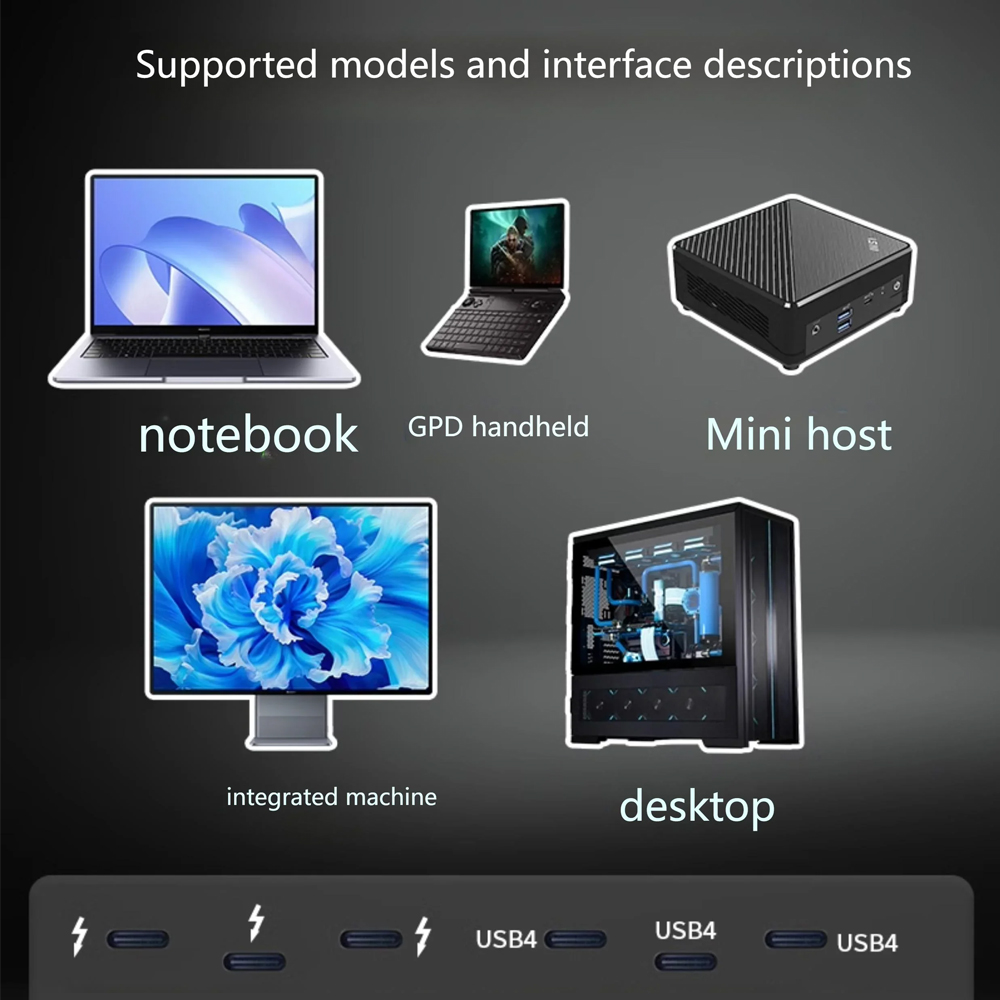 Oculink Thunderbolt USB4 Adapt - đánh giá và giá Oculink Gpu Dock Station