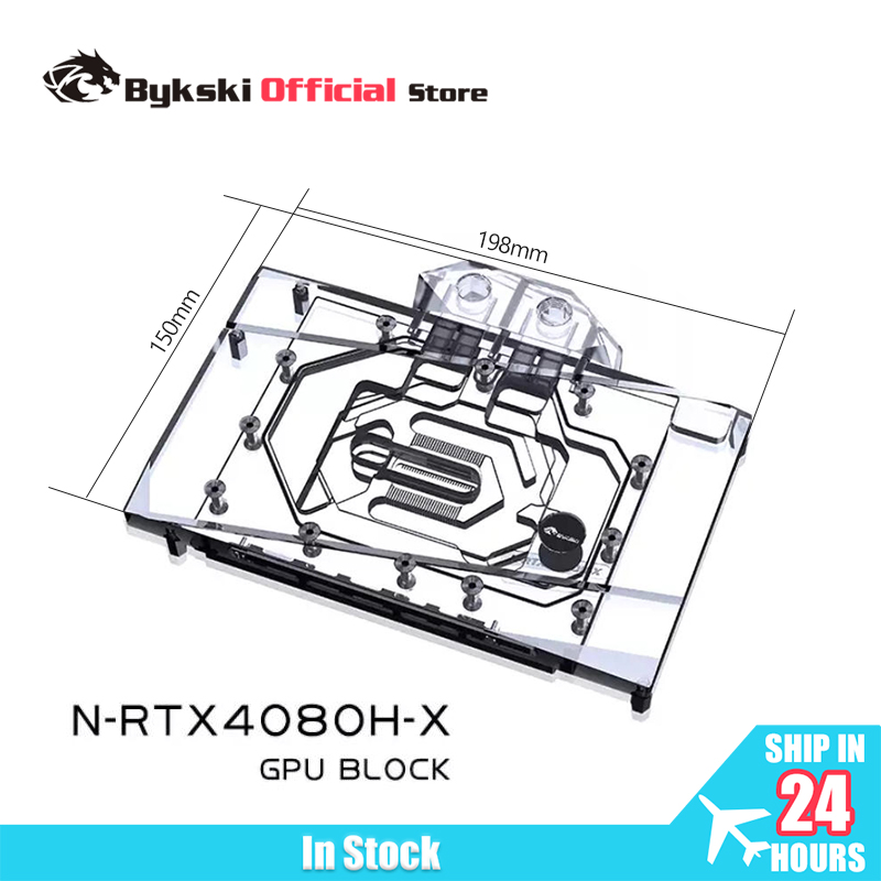 Bykski GPU Block Use for NVIDI - đánh giá và giá Rtx 4080 Water Cooling Block